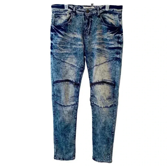 Distressed Blue Cult Jeans Size 34 - Picture 1 of 11